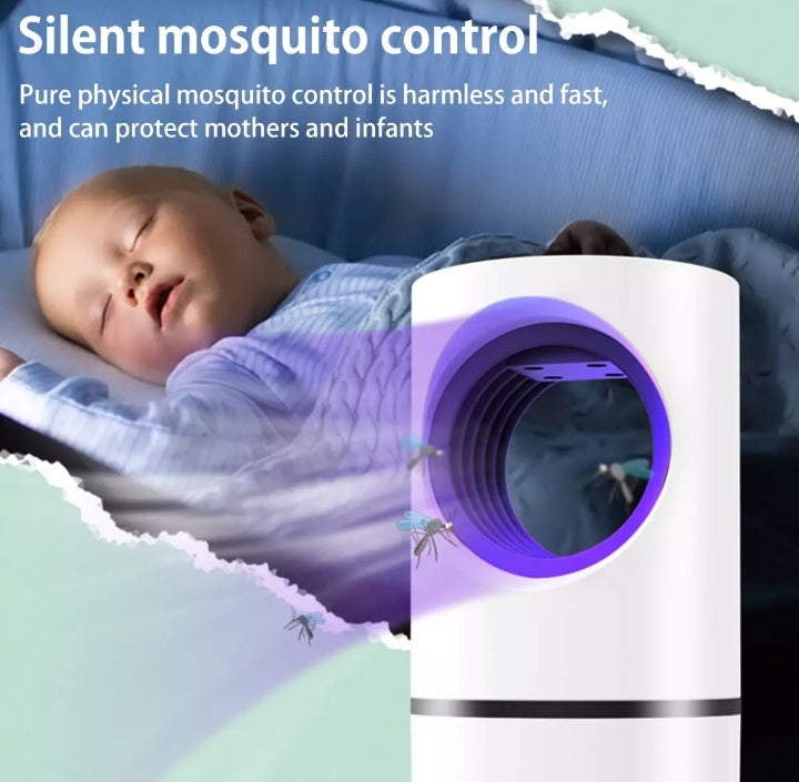 Mosquito Killer Round Lamp | USB Powered Electric Photocatalytic Anti Mosquito Lamp