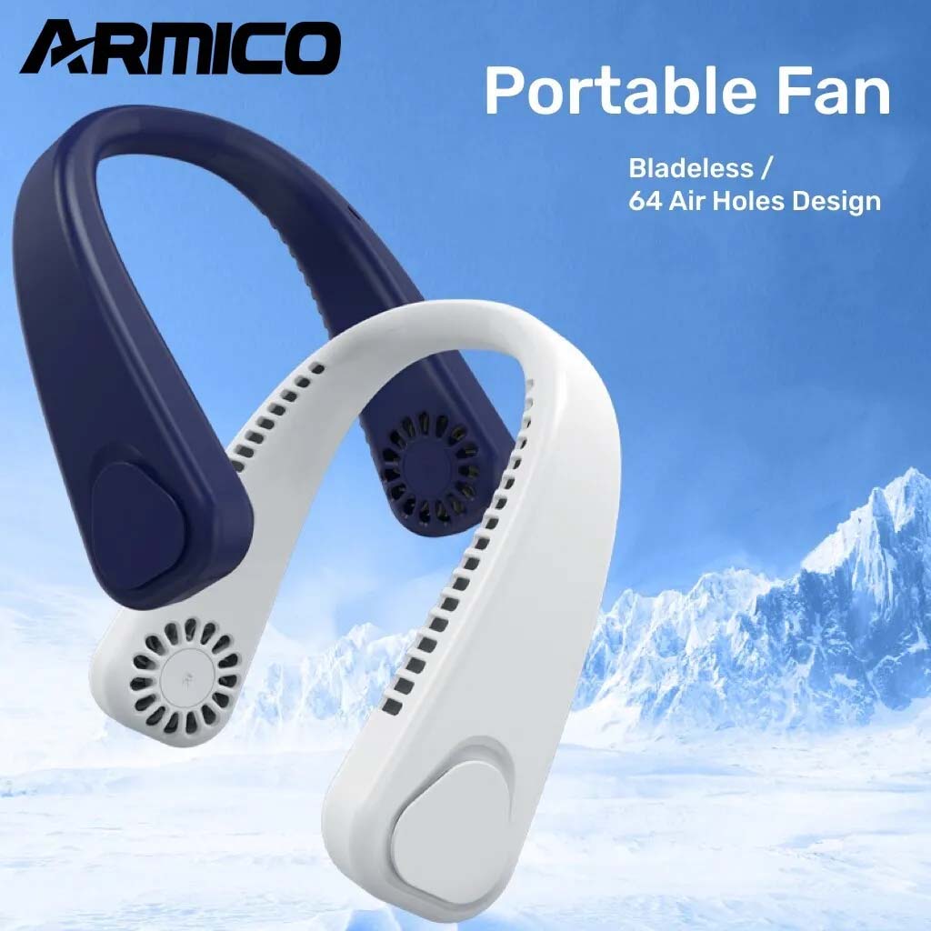 Hanging Neck Portable Rechargeable Air Cooler
